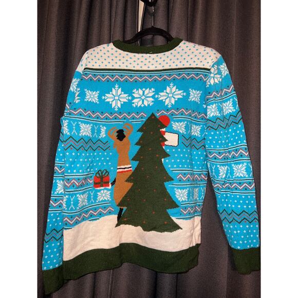 Ugly Christmas Sweater Xmas Size Medium Ellen - Picture 3 of 3